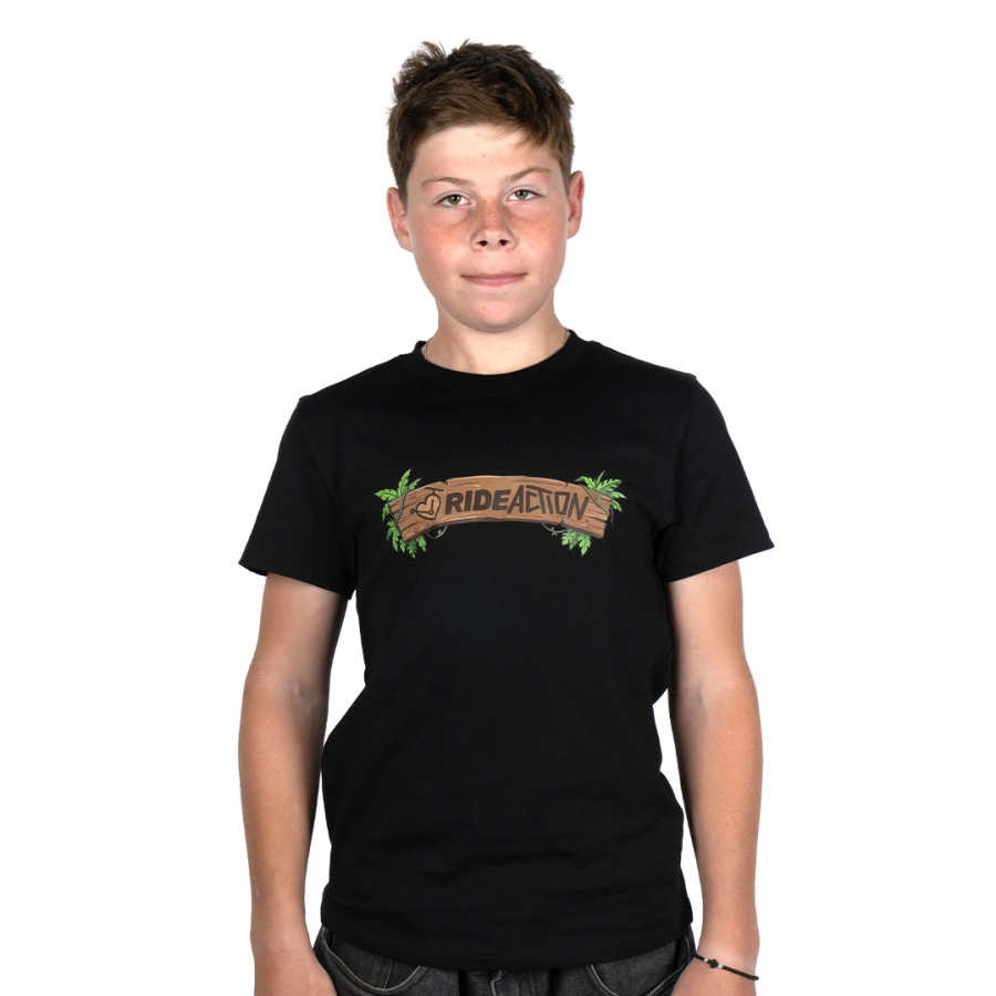 ФУТБОЛКА RIDE ACTION TROPIC BLACK