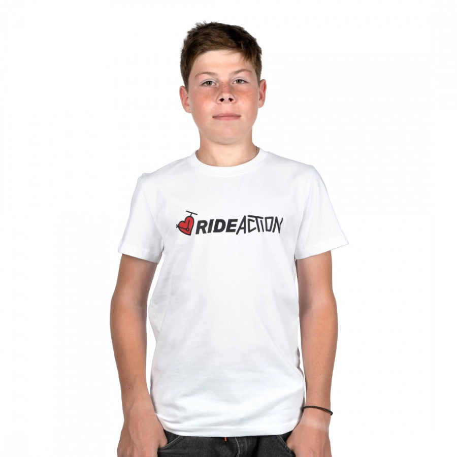 ФУТБОЛКА RIDE ACTION CLASSIC LOGO WHITE