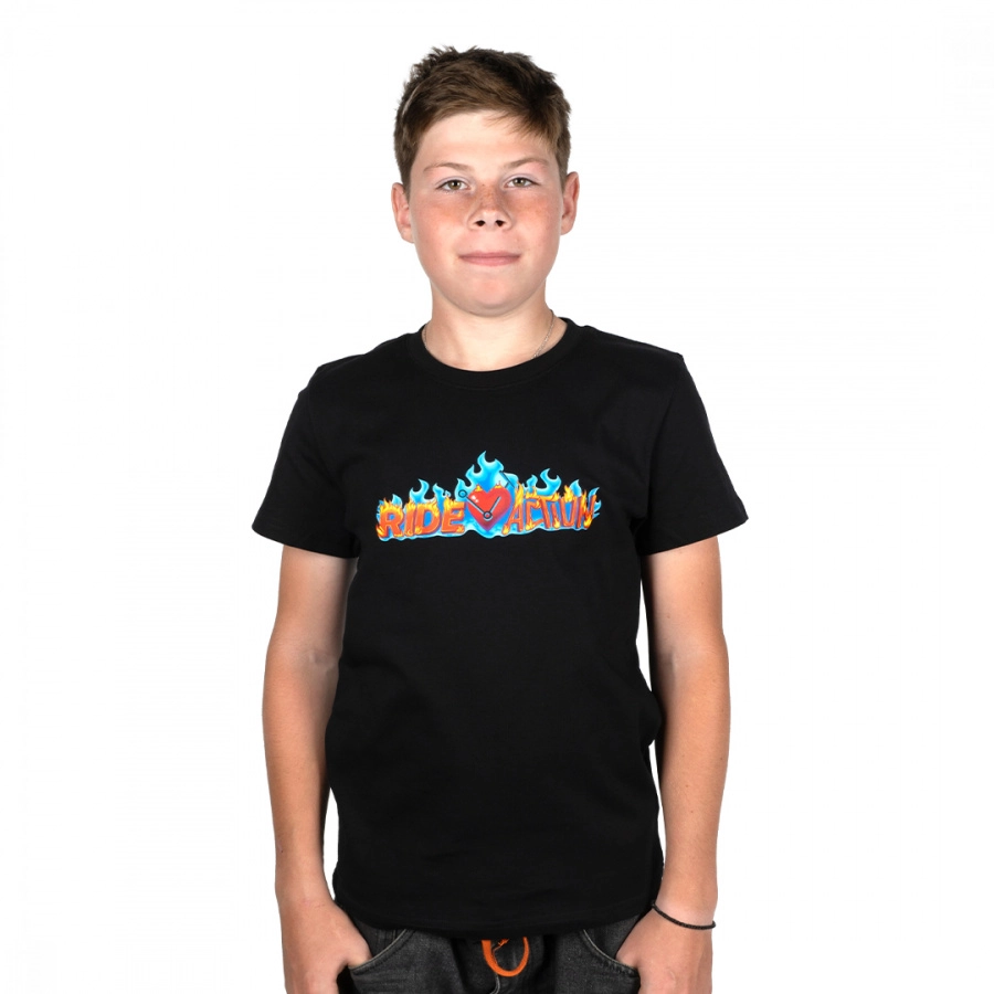 ФУТБОЛКА RIDE ACTION FIRE LOGO BLACK