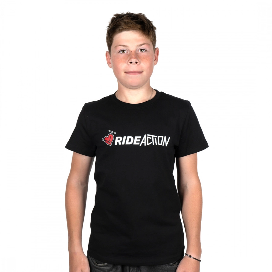 ФУТБОЛКА RIDE ACTION CLASSIC LOGO BLACK