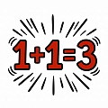 1+1=3