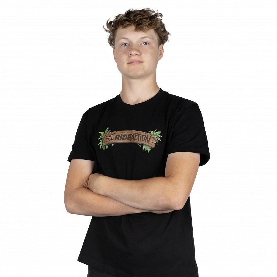ФУТБОЛКА RIDE ACTION TROPIC BLACK