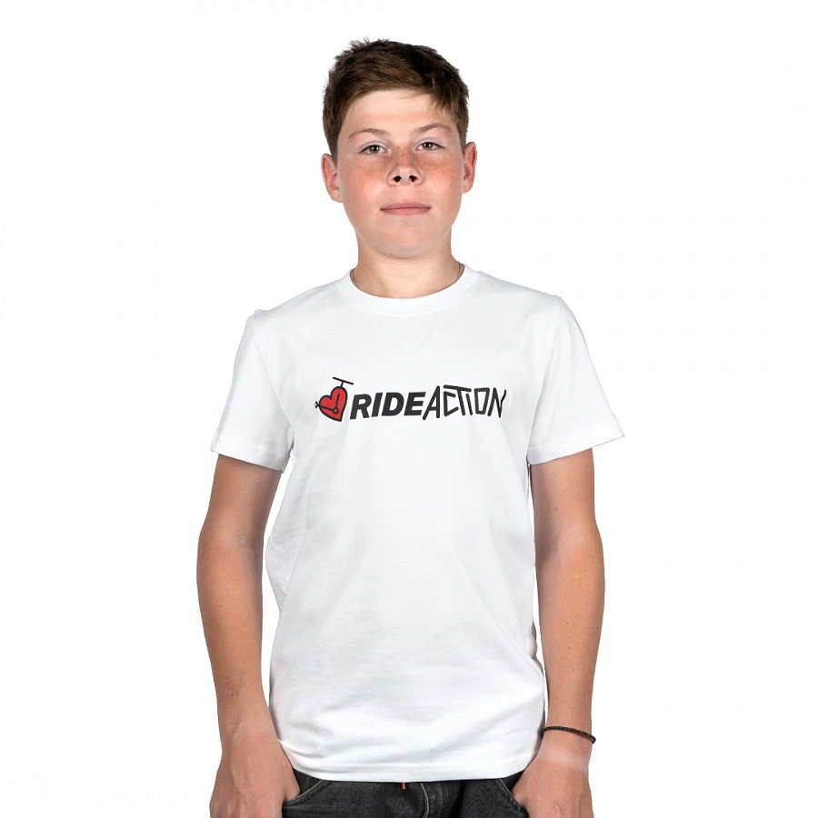 ФУТБОЛКА RIDE ACTION CLASSIC LOGO WHITE