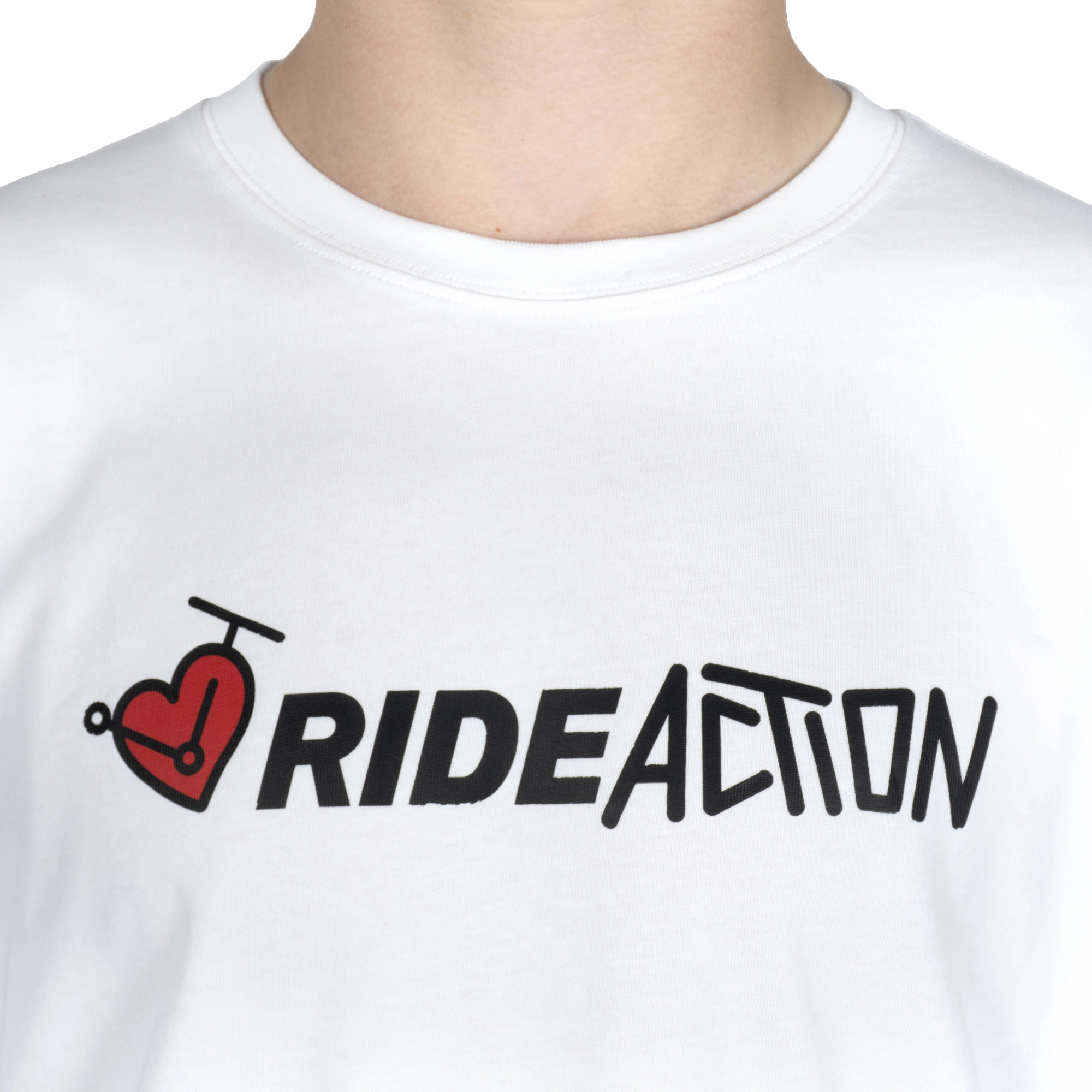 ФУТБОЛКА RIDE ACTION CLASSIC LOGO WHITE