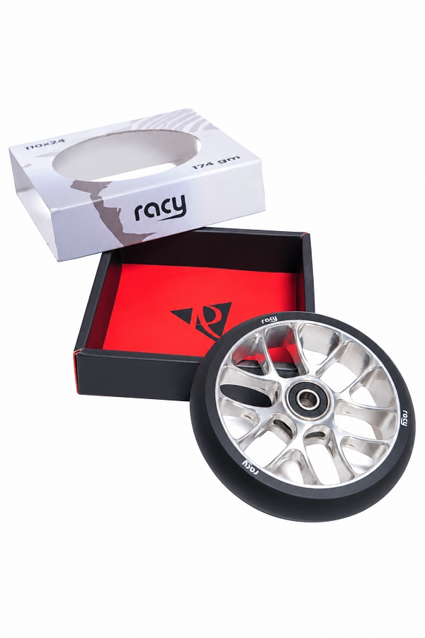 КОЛЕСО RACY TOYO 888 110ММ СЕРЕБРИСТЫЙ