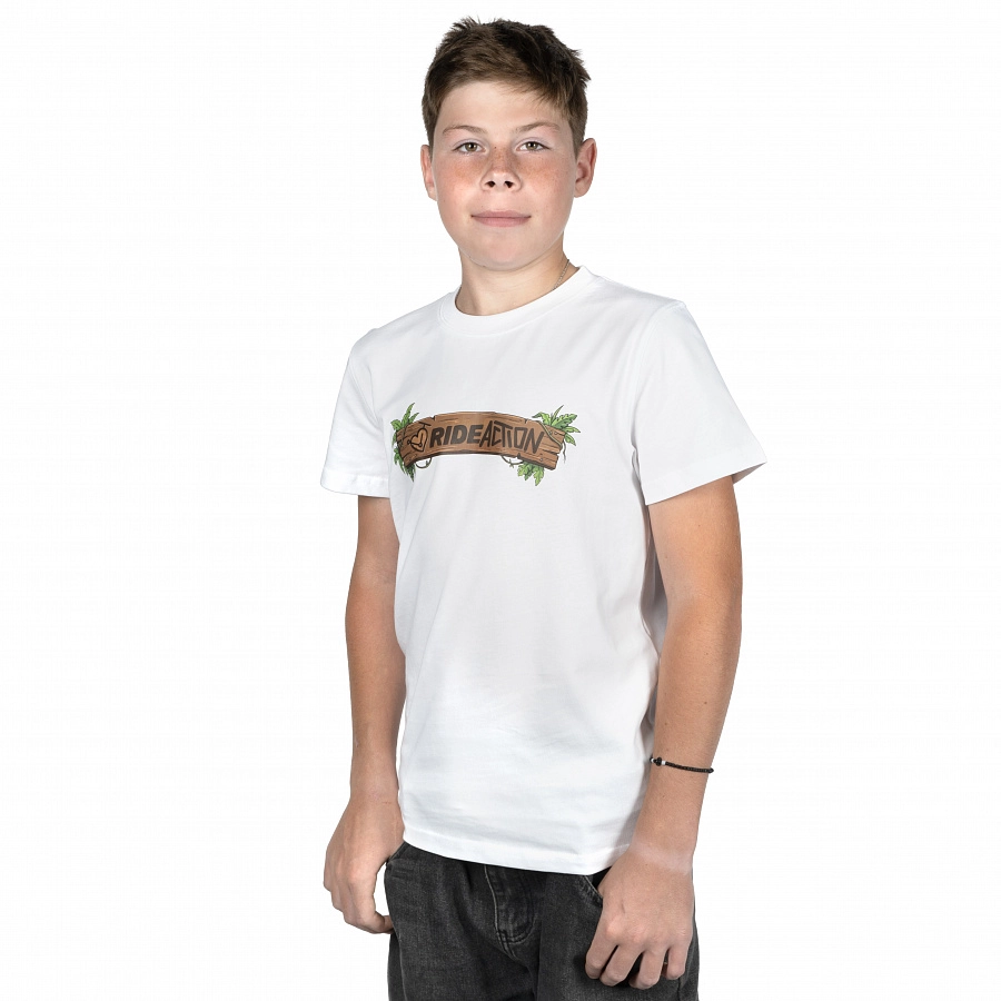 ФУТБОЛКА RIDE ACTION TROPIC WHITE