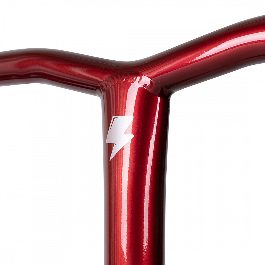 ТИТАНОВЫЙ РУЛЬ DROP KINK 690x610ММ КРАСНЫЙ